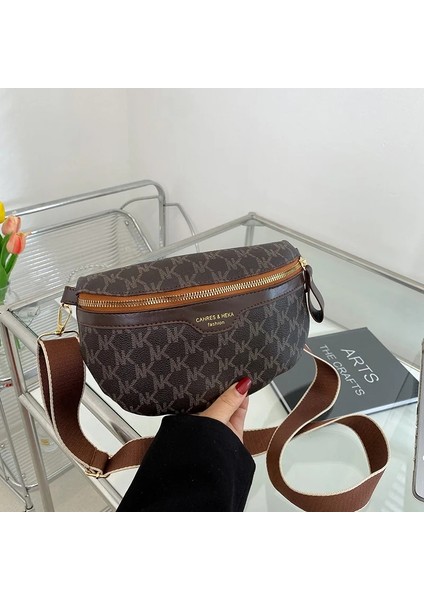02 Kadın Göğüs Çantası Lüks Pu Deri Bel Çantası Omuz Crossbody Göğüs Çanta Tasarımcı Çanta Kadın Kemer Çantası Telefonu Çanta Cüzdanlar (Yurt Dışından)