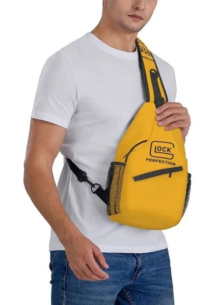 20 39X19X9CM Taktik Atıcılık Spor Glock Sling Göğüs Çantası Özelleştirilmiş Crossbody Omuz Sırt Çantası Erkekler Bisiklet Kamp Sırt Çantası (Yurt Dışından) fırsatları