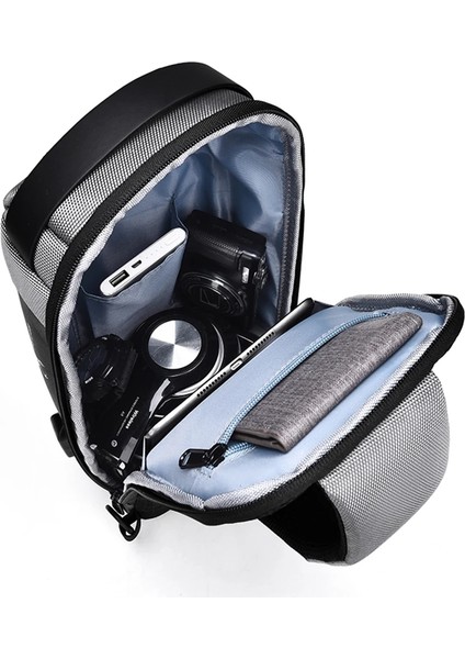 Kırmızı Erkek Su Geçirmez USB Oxford Crossbody Çanta Anti-Hırsızlık Omuz Tekli Çanta Çok Fonksiyonlu Kısa Seyahat Çantası Messenger Göğüs Paketi (Yurt Dışından) indirimleri