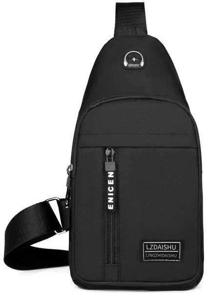 Gri Göğüs Çantası Moda Yeni Düz Renk Erkek Göğüs Çantası Açık Rahat Moda Bir Omuz Crossbody Çanta (Yurt Dışından) indirimleri