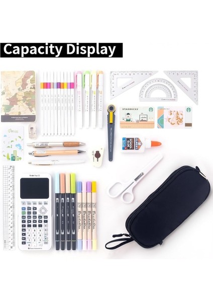 Oppoverd Saplı Küçük Kalem Kutusu - Siyah (Yurt Dışından) fiyatları