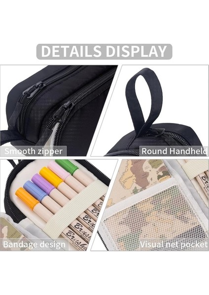 Oppoverd Saplı Küçük Kalem Kutusu - Siyah (Yurt Dışından) modelleri