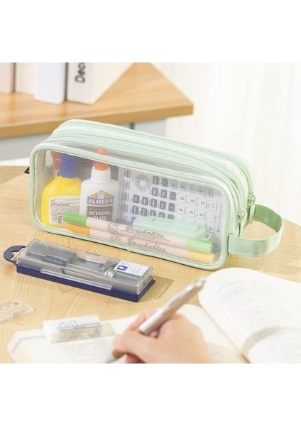 Oppoverd 2 Bölmeli Kalem Kutusu - Siyah (Yurt Dışından) fırsatları