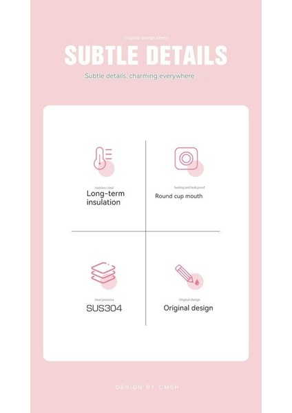 Ivy Stationery 370 ml Askılı Paslanmaz Çelik Termos (Yurt Dışından)