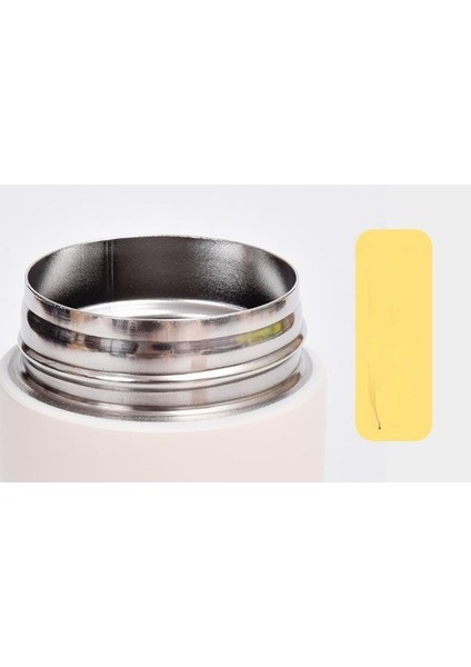 Ivy Stationery Beyaz Paslanmaz Sıcaklık Göstergesi Çelik Termos 400 ml (Yurt Dışından)