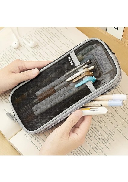 Oppoverd Büyük Kapasiteli Kalem Kutusu - Siyah (Yurt Dışından) fiyatları