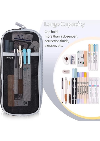 Oppoverd Büyük Kapasiteli Kalem Kutusu - Siyah (Yurt Dışından) modelleri