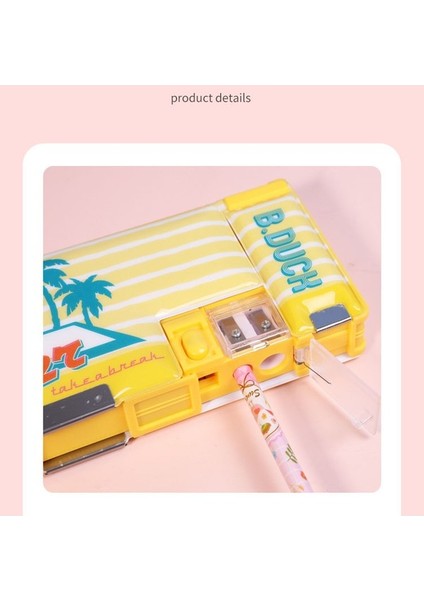 Oppoverd Büyük Kapasiteli Ördek Desenli Kalem Kutusu - Pembe (Yurt Dışından) indirimleri