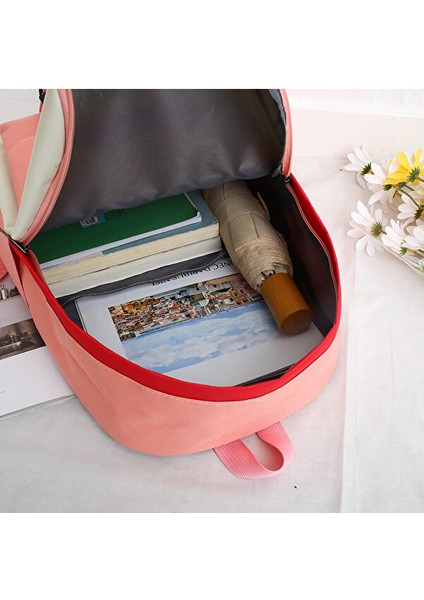 Dlloer Dört Parça Çift Renkli Sırt Çantası (Yurt Dışından) fırsatları