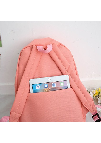 Dlloer Dört Parça Çift Renkli Sırt Çantası (Yurt Dışından) indirimleri