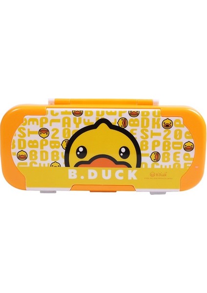 Oppoverd Büyük Kapasiteli Ördek Desenli Kalem Kutusu - Sarı (Yurt Dışından)