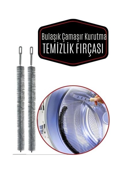 2 Adet Bulaşık Çamaşır Kurutma Makine Temizleme Fırçası 715412