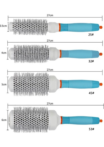Ans Kadınlar Için Yuvarlak Fırça Saç Şekillendirici (Yurt Dışından)