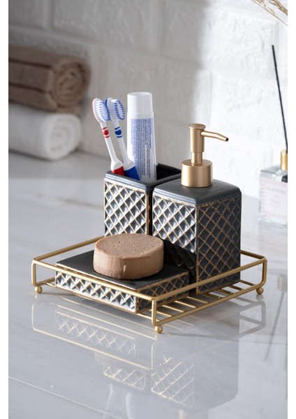 Odeon 4 Parça Banyo Seti