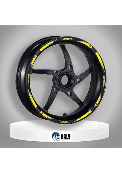 Kaly Cf Moto 150 Nk Jant Şeridi Sarı (Yurt Dışından)
