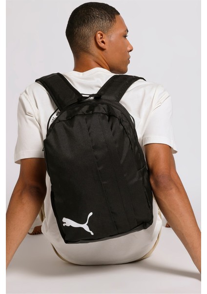 076854 03 Teamgoal 23 Backpack Puma Black Yetişkin Erkek Sırt Çantası