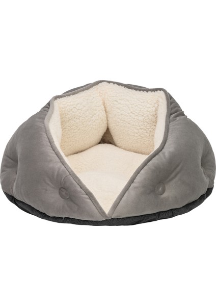 Paris Kedi ve Köpek Yatağı Gri 60CM