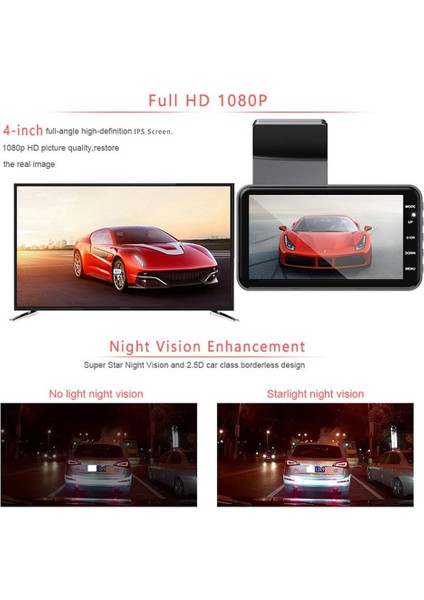 4 inç DVR ayarlanabilir kameralı+geri görüş / GUPR96 modelleri