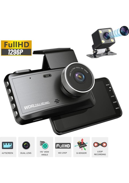 4 inç DVR ayarlanabilir kameralı+geri görüş / GUPR96 indirimleri