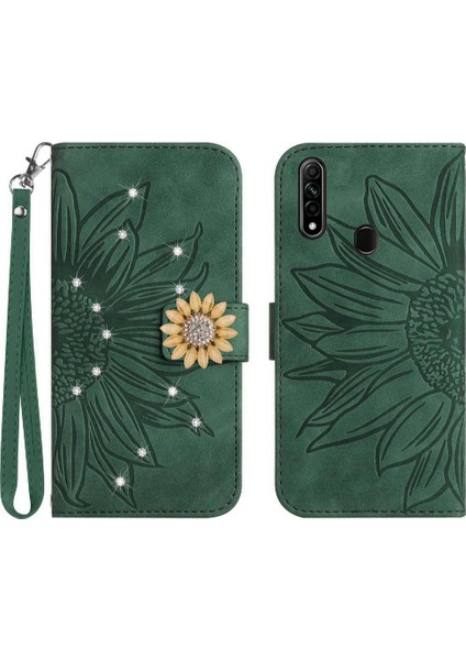 Oppo 2020 2020/A8 Pu Telefon Kılıfı (Yurt Dışından)