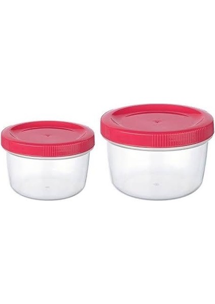 2li Saklama Kabı 250-400ML (Renkli)