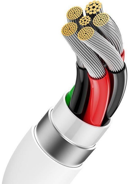 1mt 6A 100W Mega Hızlı USB To Type C Şarj ve Data Kablosu, Akım ve Isı Korumalı Type C Kablo