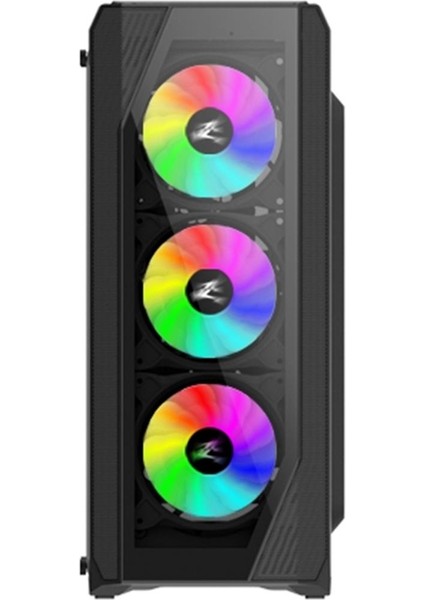 N5TF 600W 4X RGB FAN TEMBERLİATX MIDT KASA