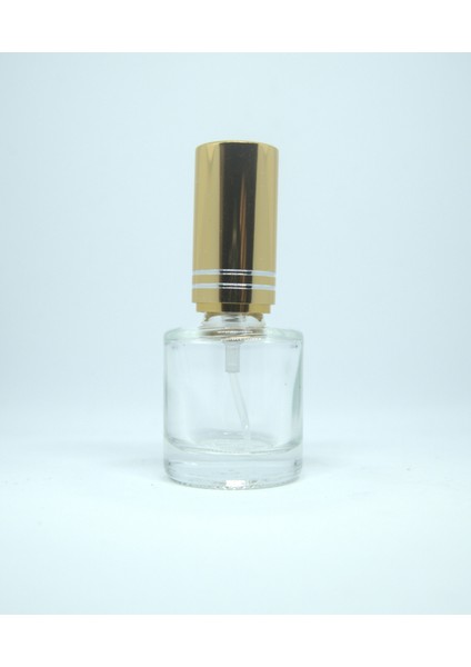 Boş Parfüm Şişesi 12 ml (10 Adet) (TEKRAR DOLDURULABİLİR) Metal Valf ve Kapak Model Boş Şişe