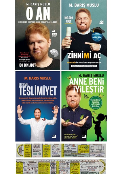 O An - Zihnimi Aç - Anne Beni Iyileştir - Gecikmeli Teslimiyet - 4 Kitap - Barış Muslu