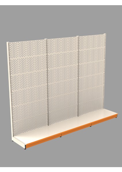 Rafburada® Hırdavat Ünitesi Rafı 3'lü 40X75X220 cm Takım