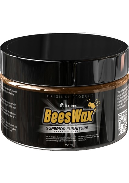 Beeswax Ahşap Onarıcı Parlatıcı Koruyucu Tekli 150Ml