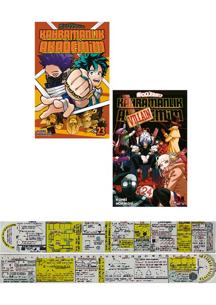 Kahramanlık Akademim 23. ve 24. Ciltler Manga Seti - Kohei Horikoşi - Matematik Öğreten Ayraç