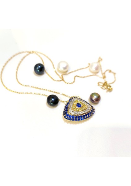 Göz Kolye 14 Ayar Altın HD VİDEOLU