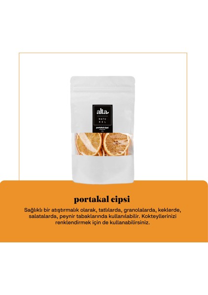 Kurutulmuş Portakal Cipsi 30 gr fiyatları