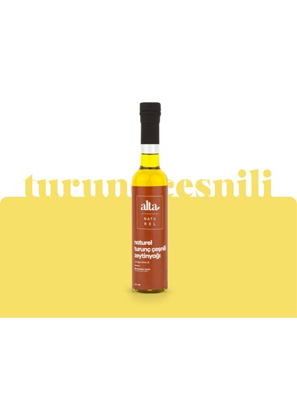 Naturel Turunç Çeşnili Zeytinyağı 250 ml