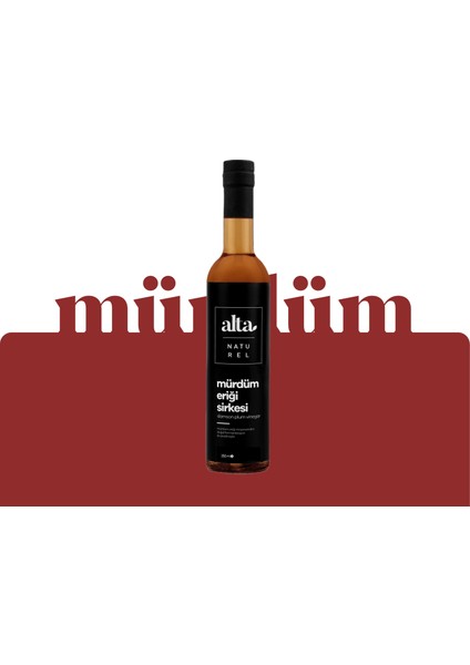 Doğal Fermente Mürdüm Eriği Sirkesi 250ML