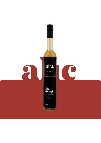 Doğal Fermente Alıç Sirkesi 500ML