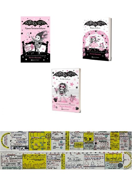 Isadora Moon 10 – 11 – 12. Kitaplar 3'lü Set - Harriet Muncaster - Matematik Öğreten Ayraç