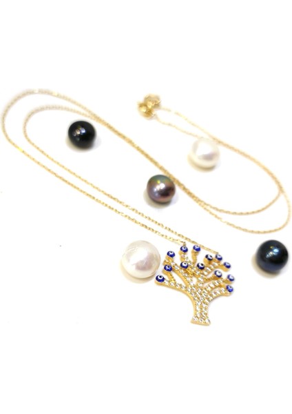 Hayat Ağacı Kolye 14 Ayar Altın HD VİDEOLU