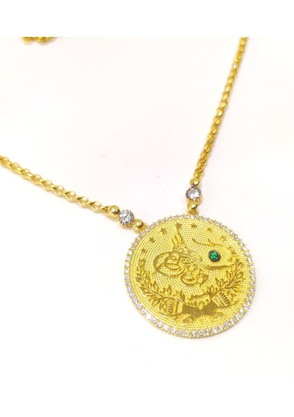 Tuğralı Kolye 14 Ayar Altın fiyatları