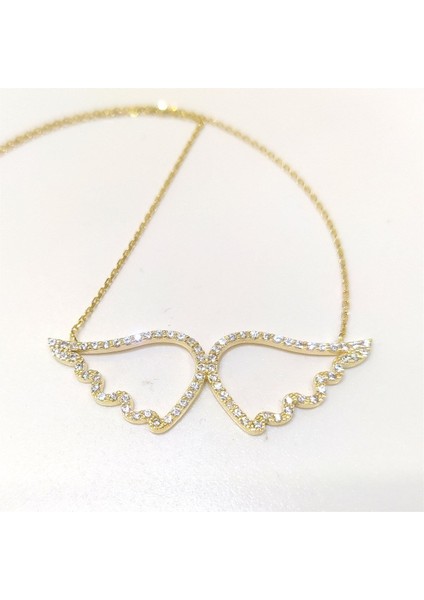 Melek Kanadı Kolye 14 Ayar Altın fiyatları