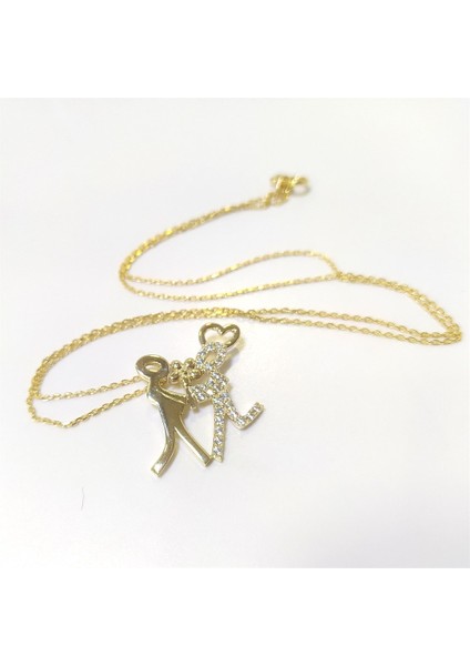 Aşıklar Kolye 14 Ayar Altın fiyatları