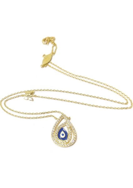 Damla Göz Kolye 14 Ayar Altın fiyatları