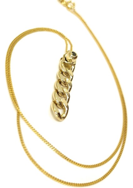 Gurmet Kolye 14 Ayar Altın 4K VİDEOLU modelleri