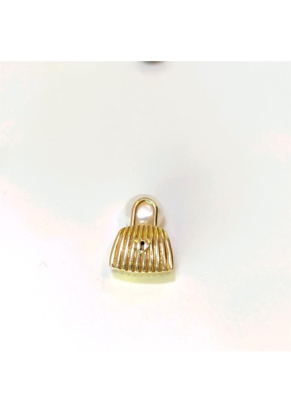 Asma Kilit İstirideye Çanta Kolye Ucu 14 Ayar Altın HD VİDEOLU fırsatları