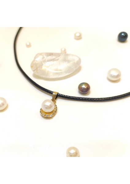 İnci Kolye Ucu14 Ayar Altın HD VİDEOLU modelleri