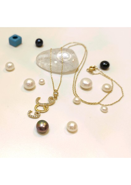 Vav Kolye 14 Ayar Altın HD VİDEOLU modelleri