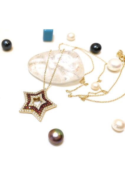 Yıldız Kolye 14 Ayar Altın HD VİDEOLU fiyatları