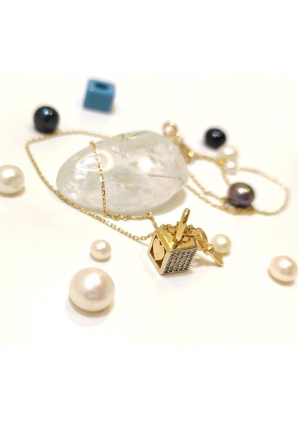 Kutu ve Anahtar Kolye 14 Ayar Altın HD VİDEOLU fiyatları