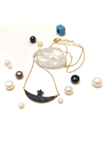 Ay Yıldız Kolye 14 Ayar Altın HD VİDEOLU